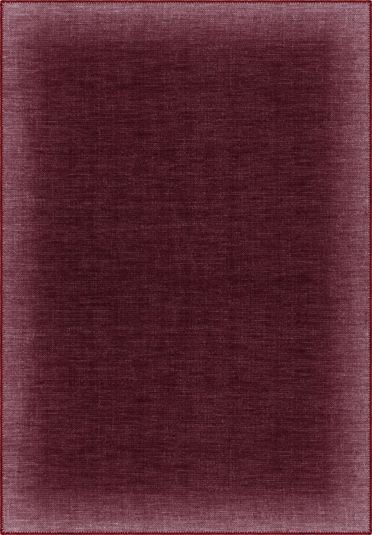 Madison Washable Burgundy Rug