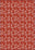 Penelope Red Striped Rug