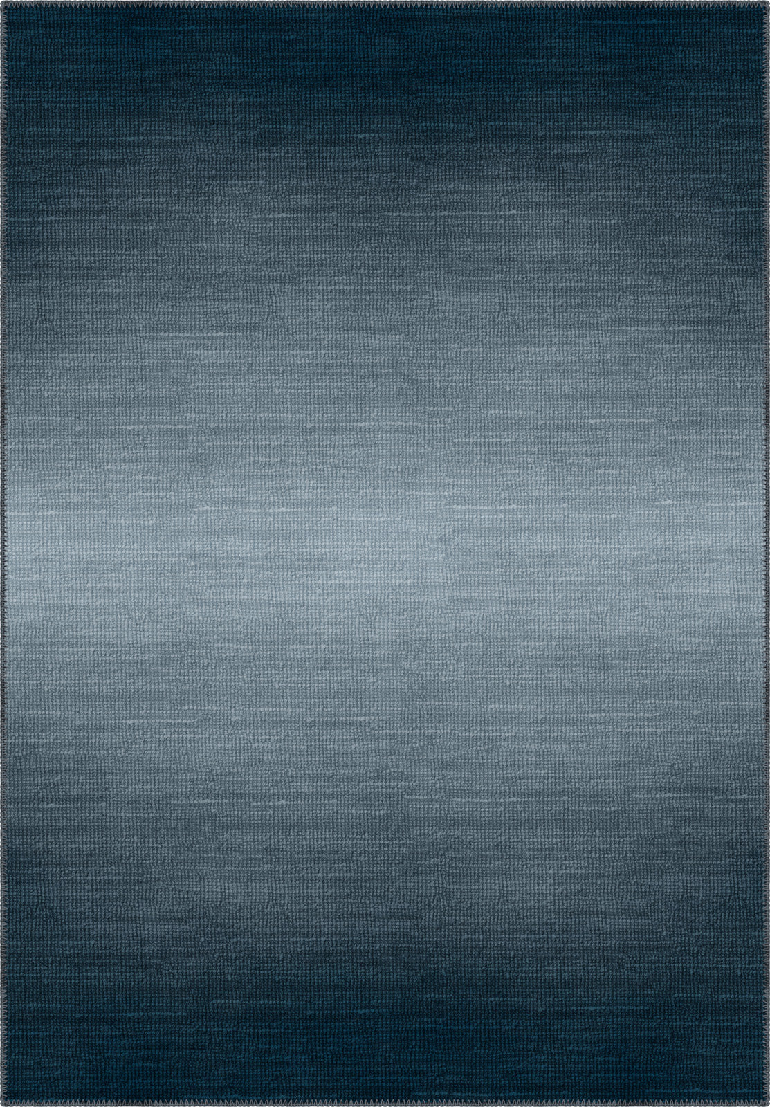 Rilo Ombre Blue Rug | Rugette Washable Rug