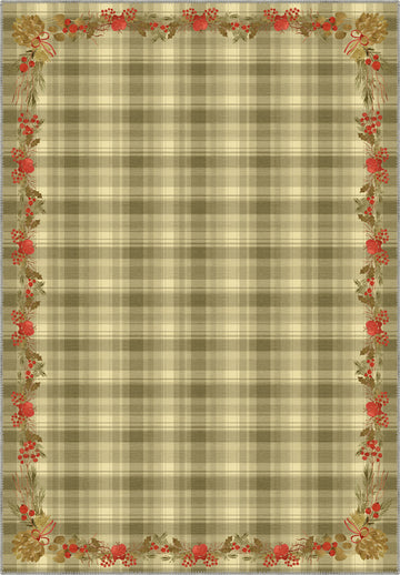 Mercy Green Plaid Christmas Rug