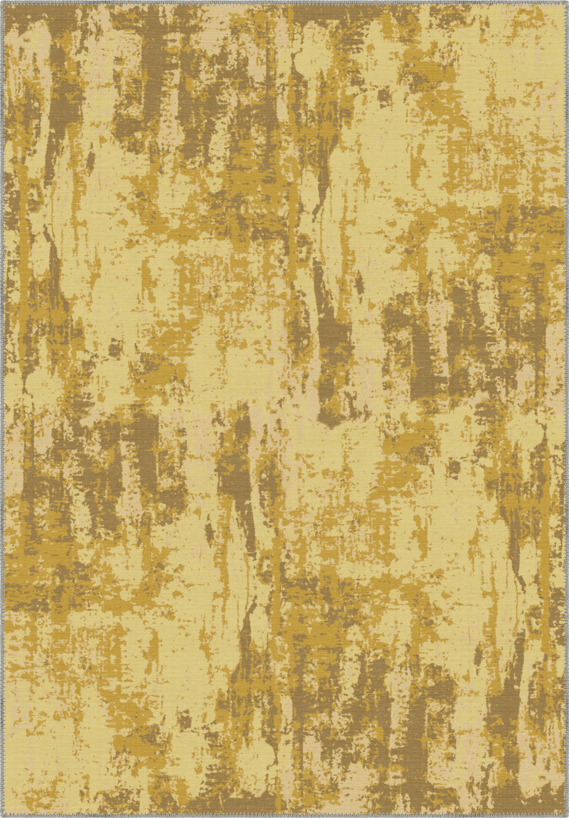 Eli Abstract Yellow Rug