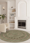 Desmond Green Washable Rug