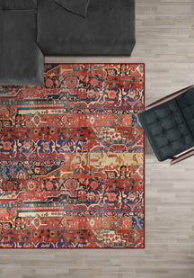 Hawke Patchwork Washable Rug