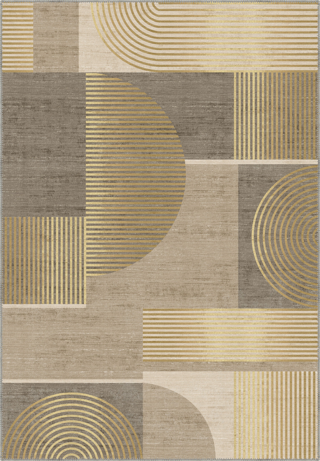Gold Geode Rug Peyton Gold Geometric Rug | Rugette Area Rug