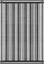 Maris Black and White Modern Rug