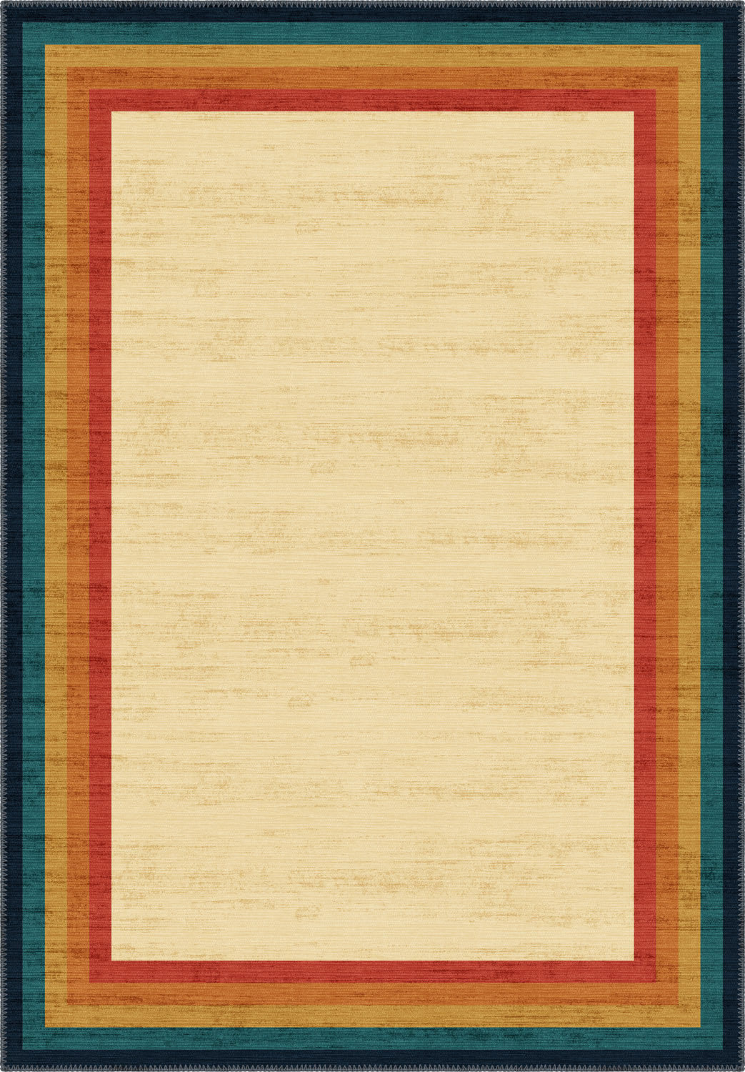 Savannah Washable Colourful Rug