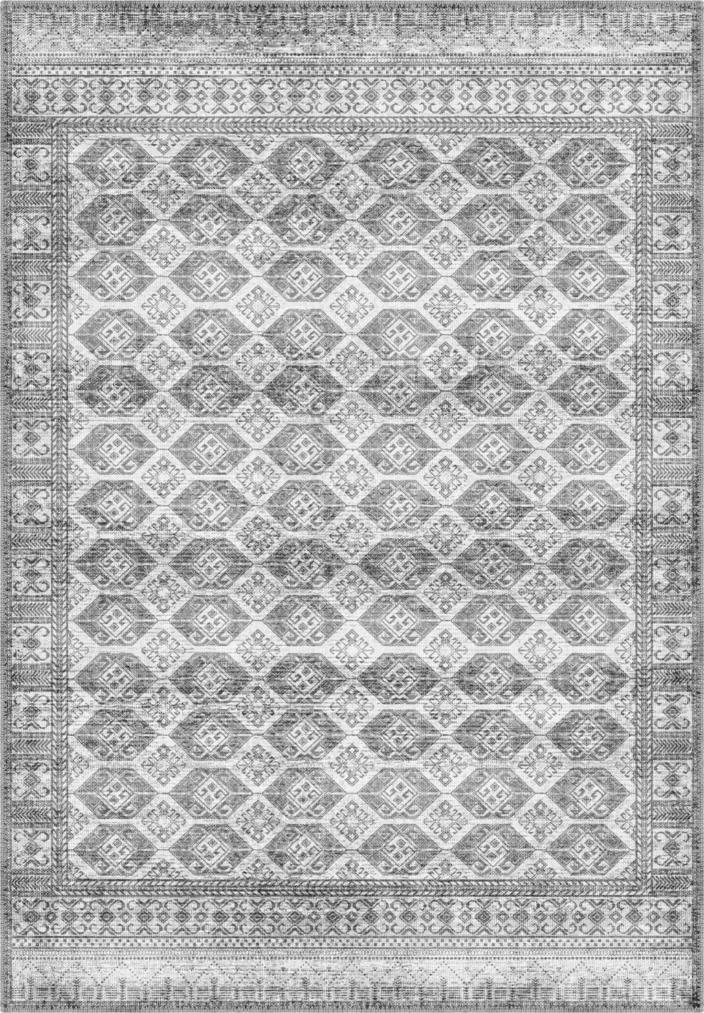 Larona Grey Distressed Rug