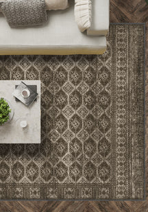 Larona Brown Rustic Rug