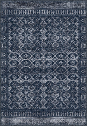 Larona Navy Transitional Rug