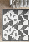 Ondara Grey Geometric Rug