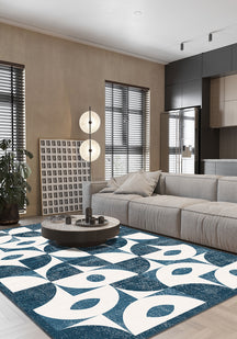 Ondara Blue Washable Rug