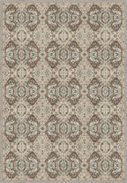 Lysandra Medallion Beige Rug