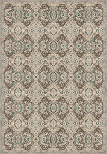Lysandra Medallion Beige Rug