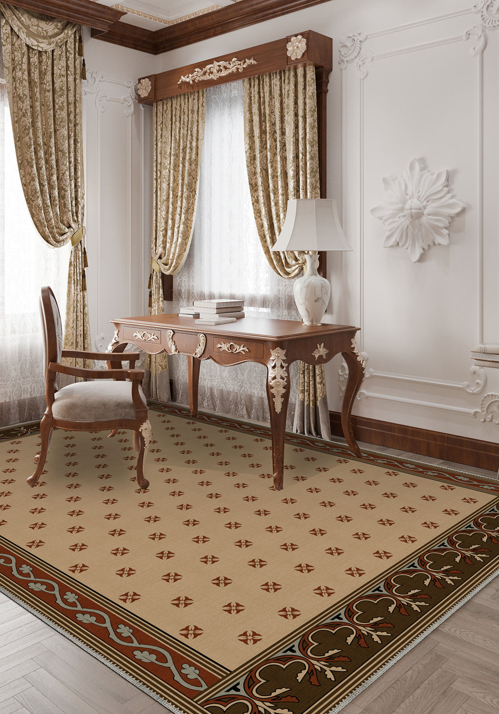 Sanctuaire Earth Gothic Rug