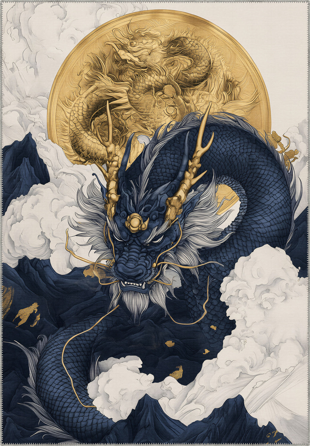 Tianlong Chinese Dragon Rug