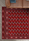 Kael Red Boho Rug