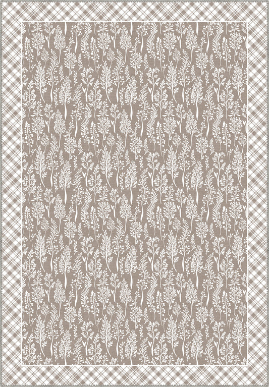 Alder Cottagecore Taupe Rug