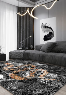 Nyra Animal Print Washable Rug
