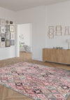 Romilly Pink Tribal Kilim Rug