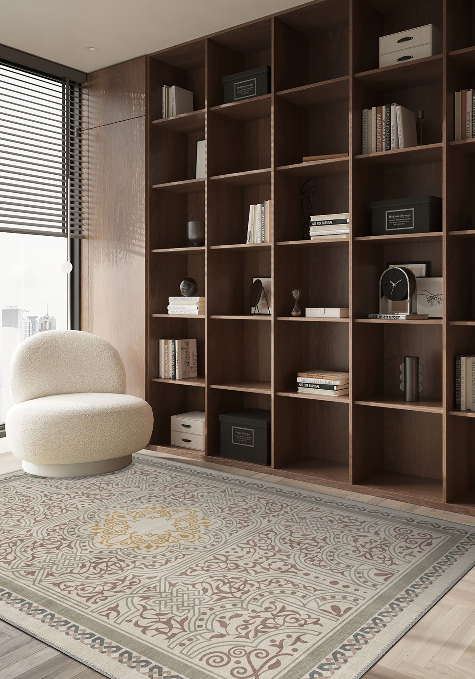 Ronan Celtic Taupe Rug