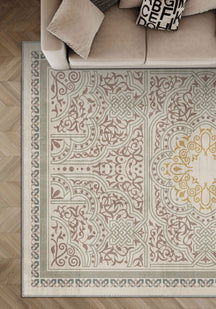 Ronan Celtic Taupe Rug