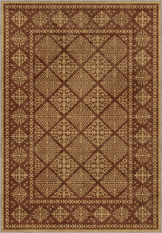 Rhean Celtic Terracotta Rug