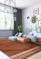 Modern rug for living room.