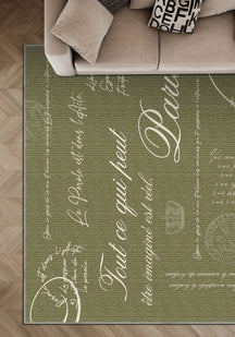 Emeric Sage Document Rug