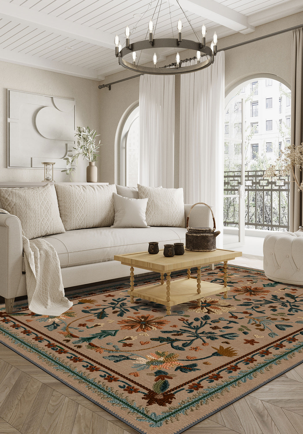 Maribel Brown Anatolian Rug | Rugette Turkish Rug