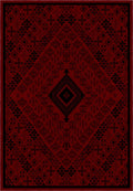 Burgundy persian rug
