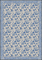 Isolde Blue Farmhouse Rug