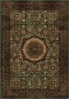 Yasmin Deep Green Mamluk Rug