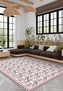 Beatrice Pink Rose Rug