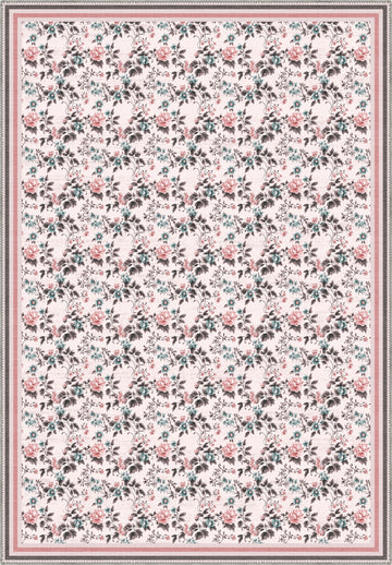 Beatrice Pink Rose Rug