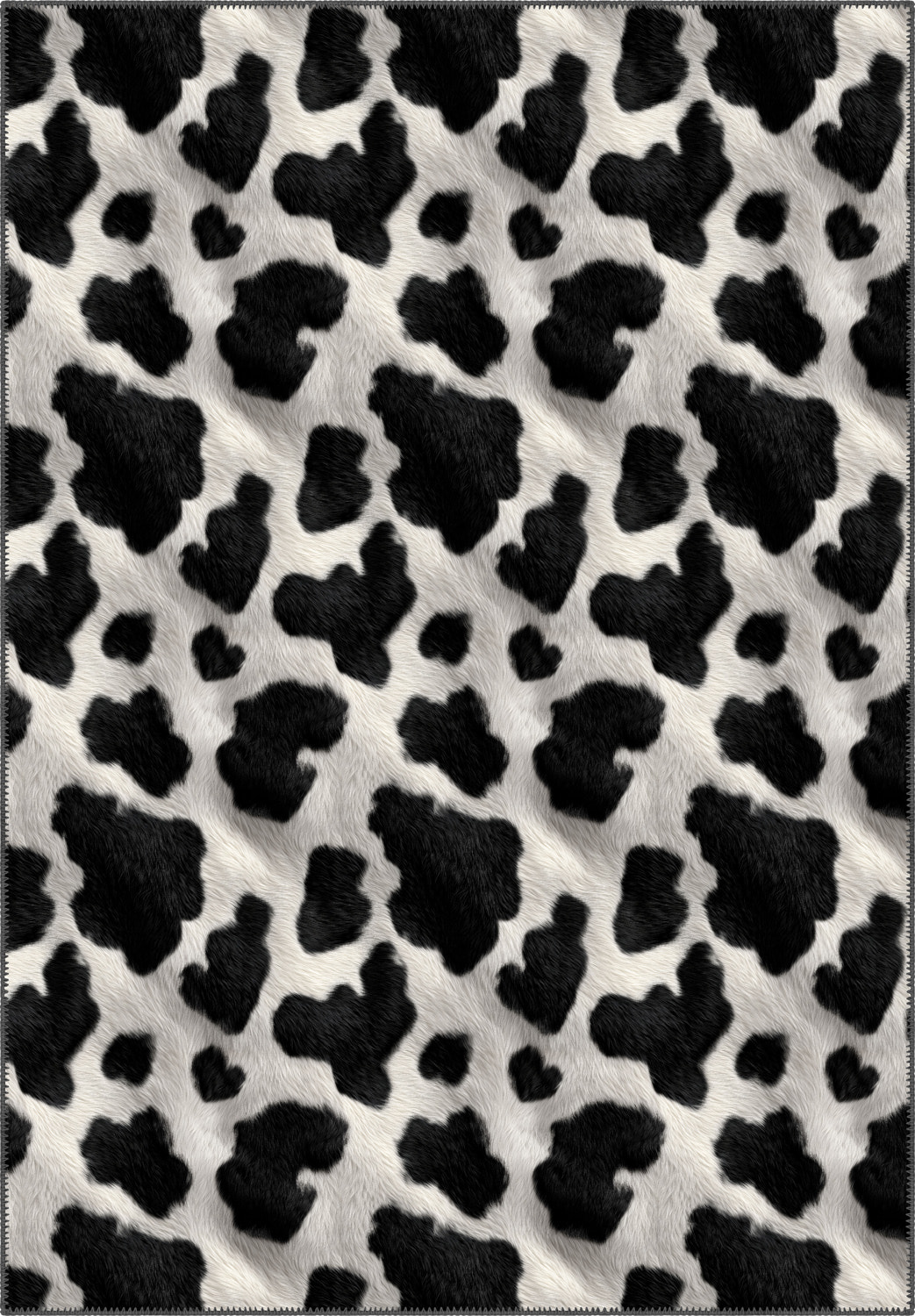 Sorrel Faux Cowhide Rug