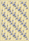 Floral french country rug.