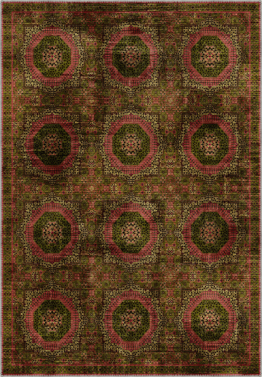Cyrus Washable Mamluk Rug | Rugette Persian Rug for Living Room