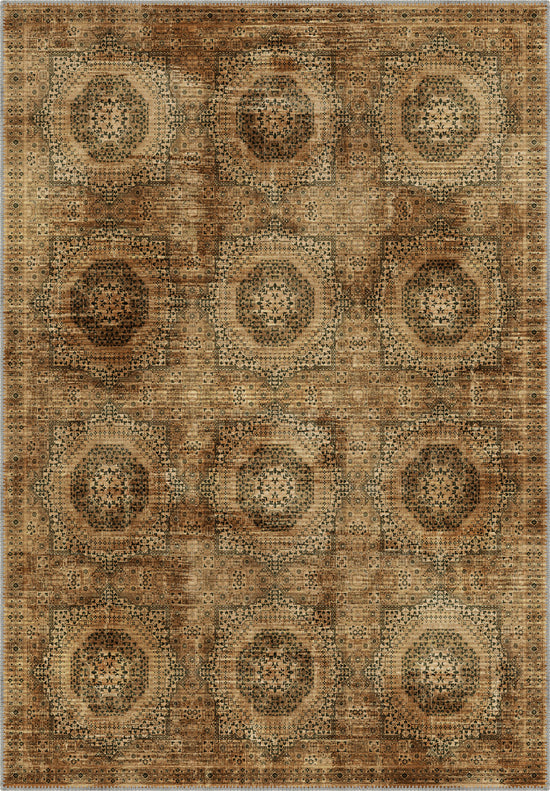 Cyrus Warm Beige Persian Rug | Rugette Living Room Rug