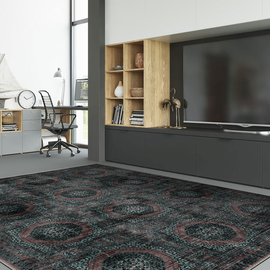 Washable Mamluk rug for living room.