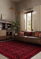 Emma Vintage Red Rug