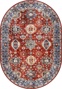Roven Red Kazak Rug
