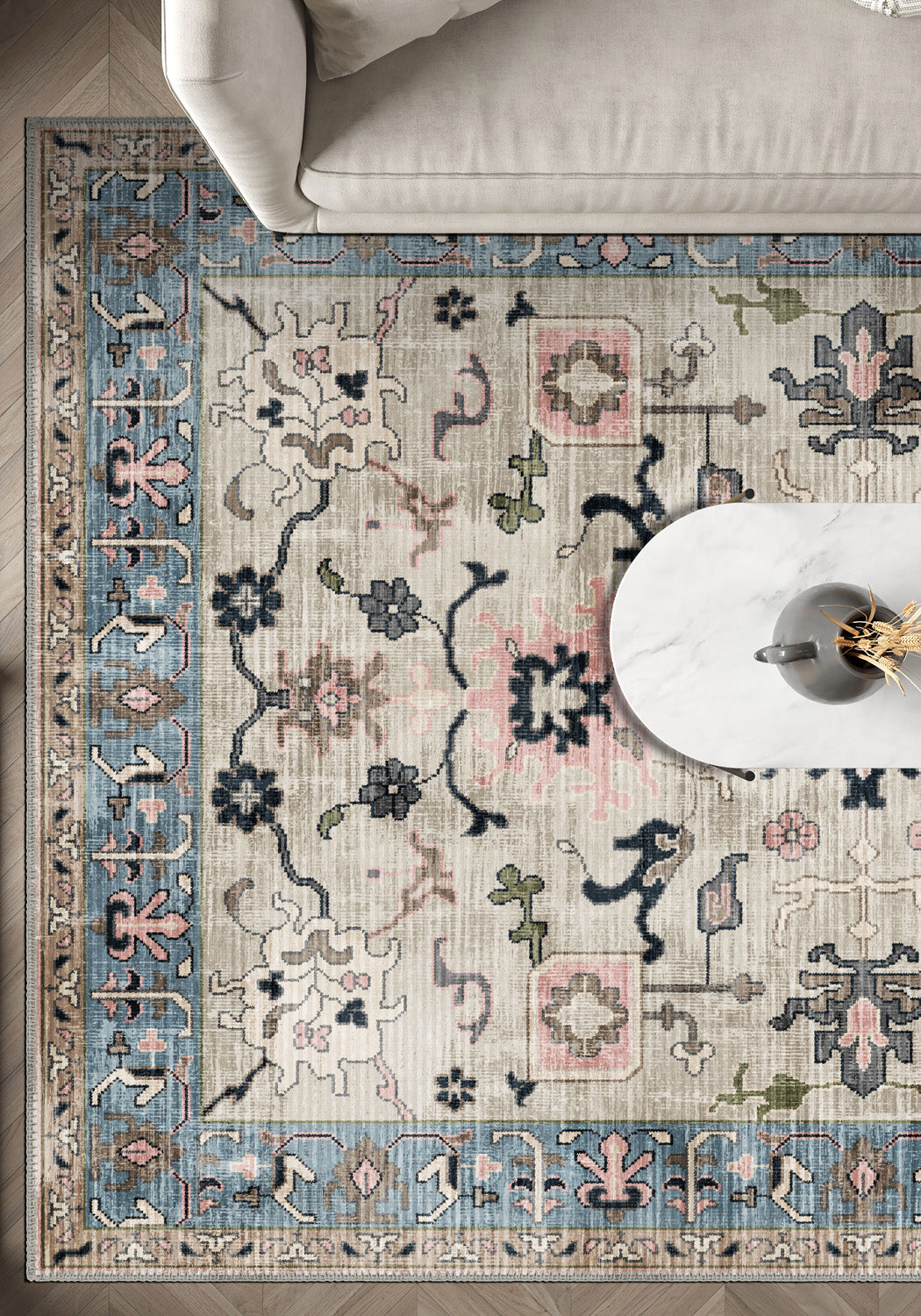 Serena Modern Oushak Rug
