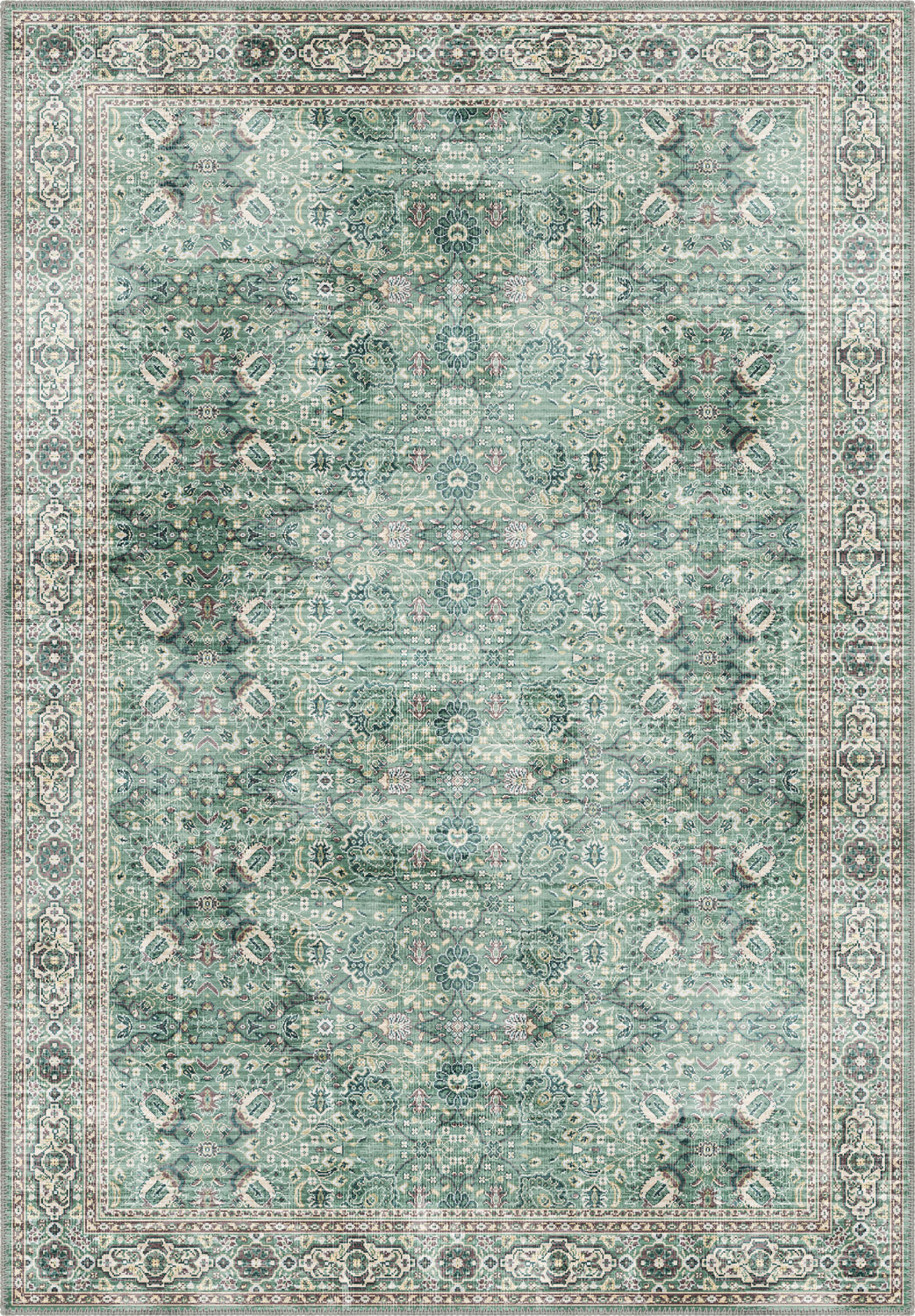 Dorothy Vintage Green Rug | Rugette Living Room Rug