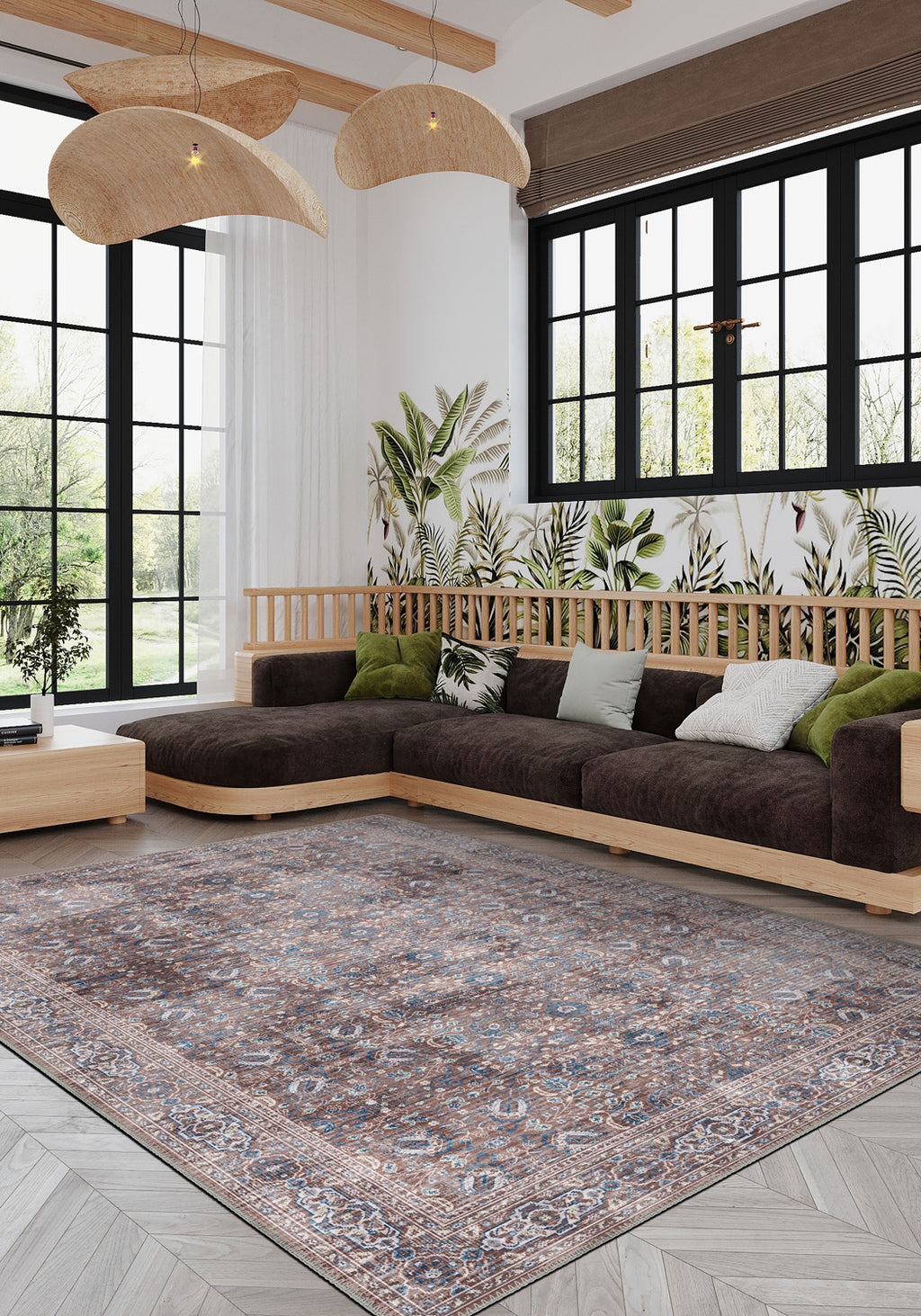 Dorothy Vintage Herati Rug