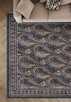 Rosmira Floral Paisley Rug