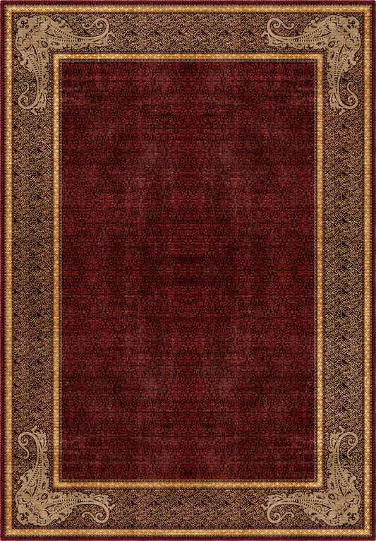 Sultana Burgundy Victorian Rug