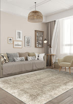 Rosalie Beige Vintage Floral Rug