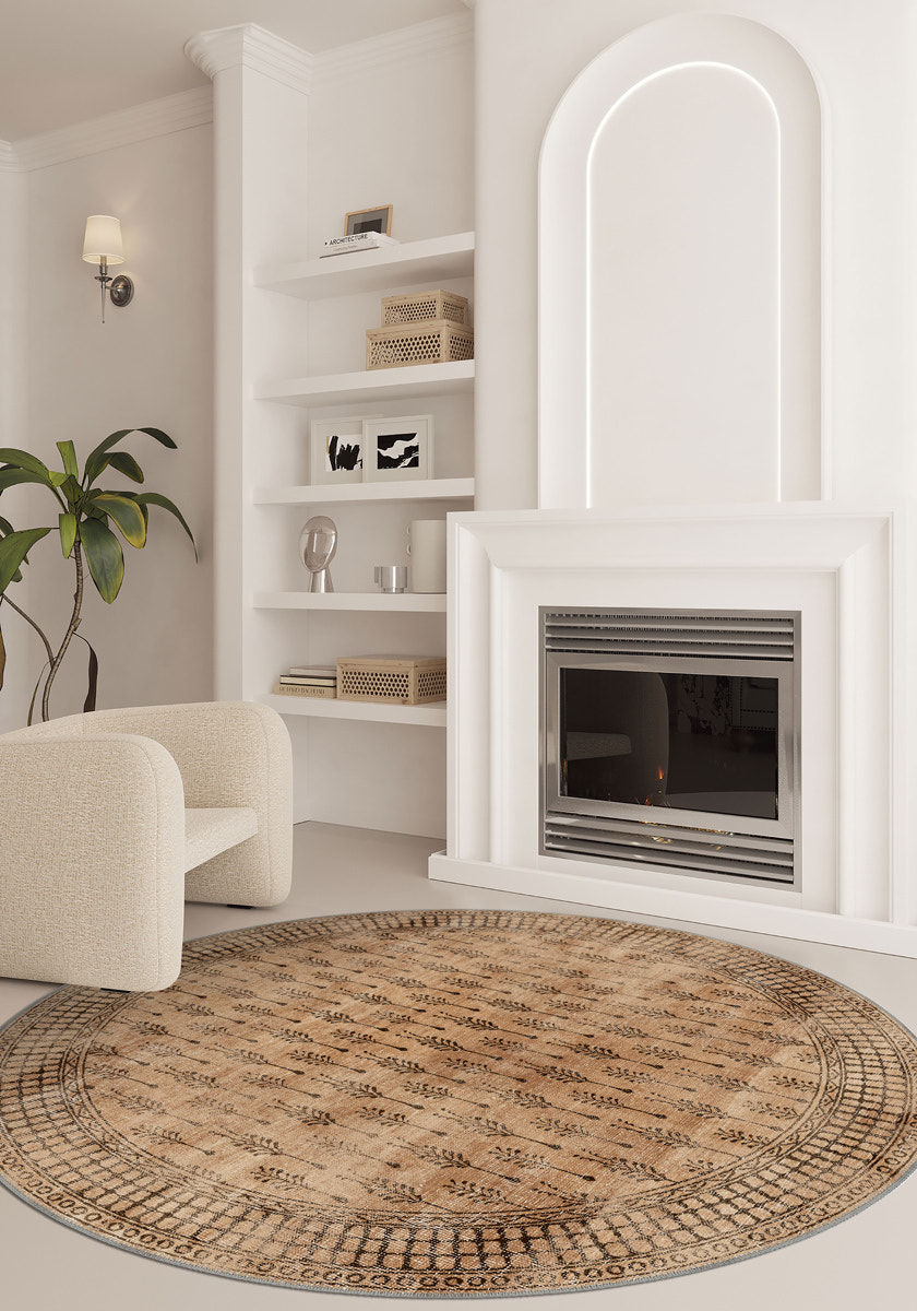 Linnea Warm Farmhouse Rug