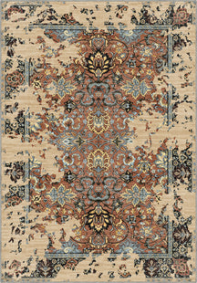 Sorelle Terracotta Distressed Rug