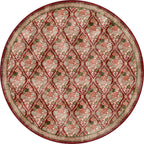 Willow Floral Burgundy Rug